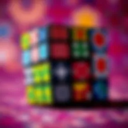 Colorful Rubik's Cube showcasing various patterns