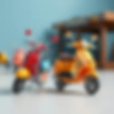 Comparison of different scooter brands and their price ranges