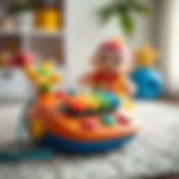 Colorful musical toy encouraging children’s engagement