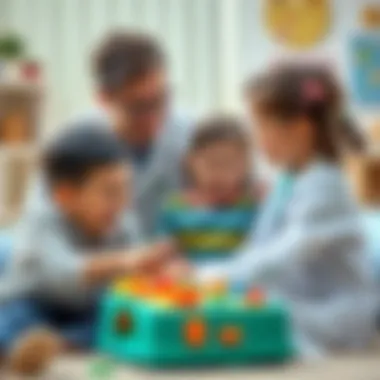 Family Bonding Through Play A family enjoying the Super Doctor game together