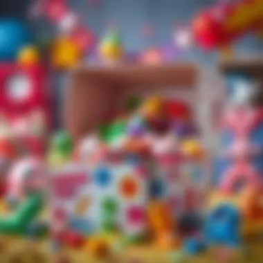 Exploring the Joy of Surprise Boxes A vibrant surprise box filled with colorful toys