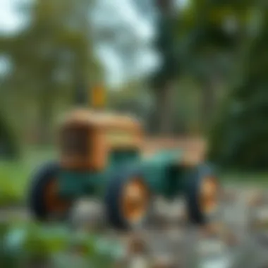 Eco-Friendly Pedal Tractor Options Eco-friendly pedal tractor made from recycled materials