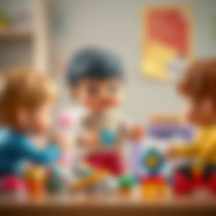 Interactive toys fostering social skills in children