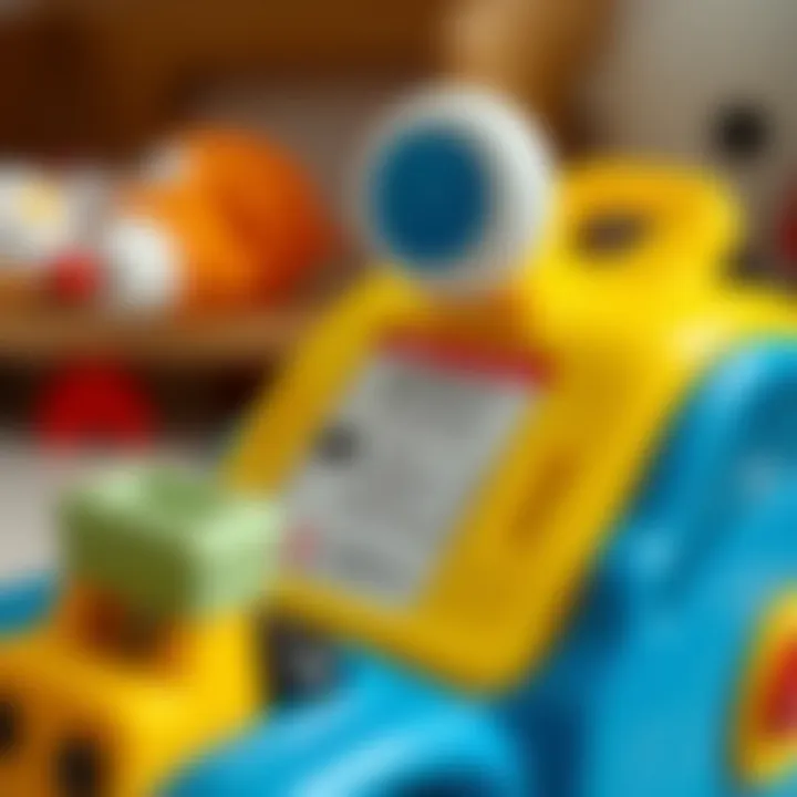 Safety Standards for Children's Toys Safety standards label on a toy