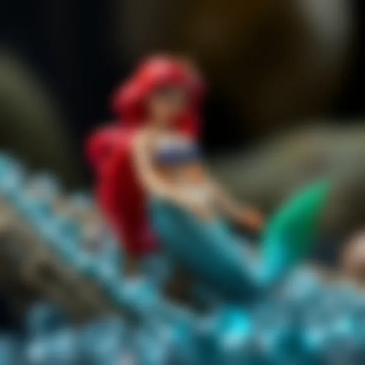 The transformation of the Little Mermaid