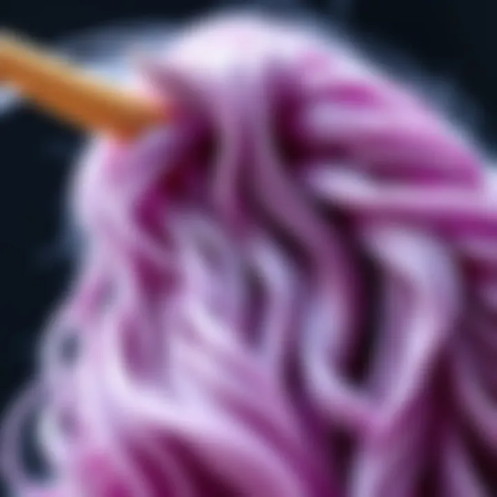 Artistic Unicorn Mane Close-up view of a unicorn's mane with flowing textures and artistic flair