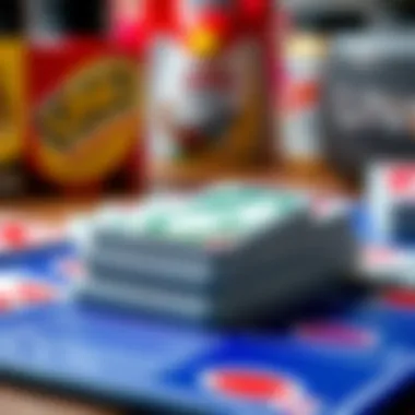 Illustration showing rules and dynamics of the UNO game