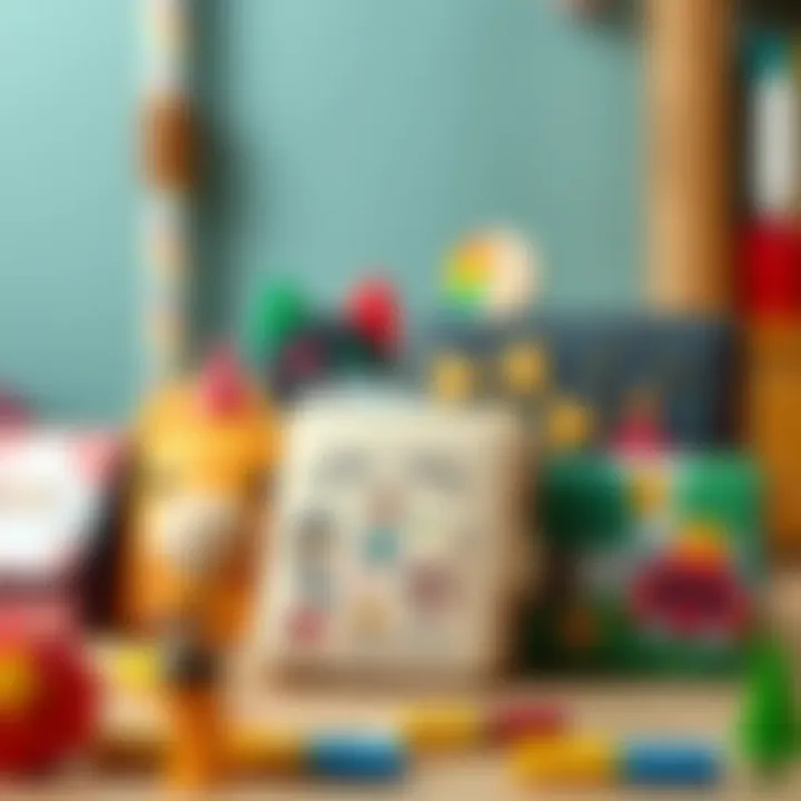 Different designs of children's wallets displayed together