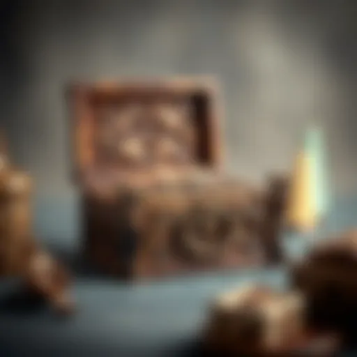 Artistry in Wood: A Stunning Gift Box Elegant wooden gift box with intricate carvings