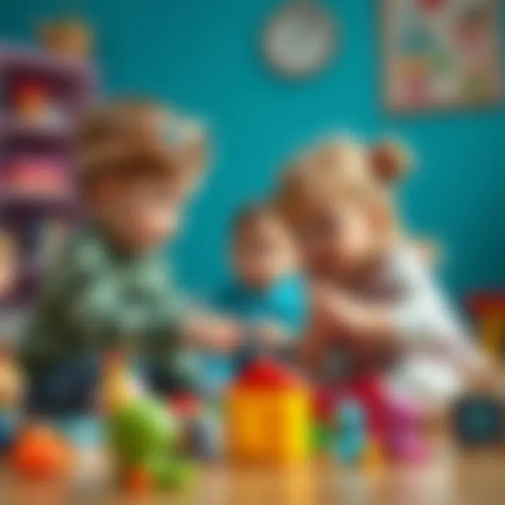 Educational toys promoting social interaction and skill development